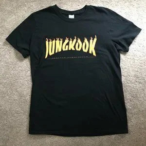 Jungkook 2025 thrasher shirt